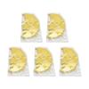 5Pcs Star Moon Garland Bright Gold Color Exquisite Durable Widely Used Ramadan Garland for Wall