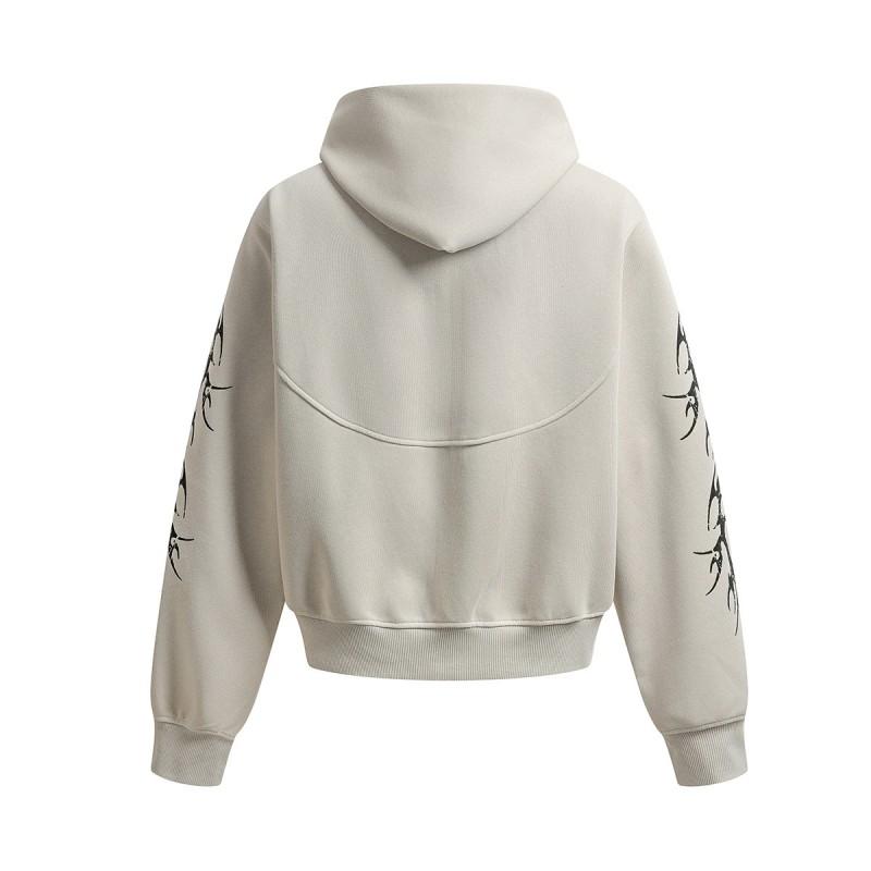 Magic Bear 226 American Hip Hop Hoodie Loose Zip Up Jacket Unisex Women