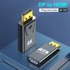 Dp To Hdtv 4K Connector Displayport Dp Male To Hdmi-Compatible Female Adapter Converter Video Audio Plug For Computer Tv Laptop