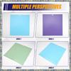 WON Cutting Mats For Cricut Maker/Maker 3/Explore 3/ Air 2/Air, 6 Pack(12X12 Inch, Standard Grip/Light Grip/Strong Grip)