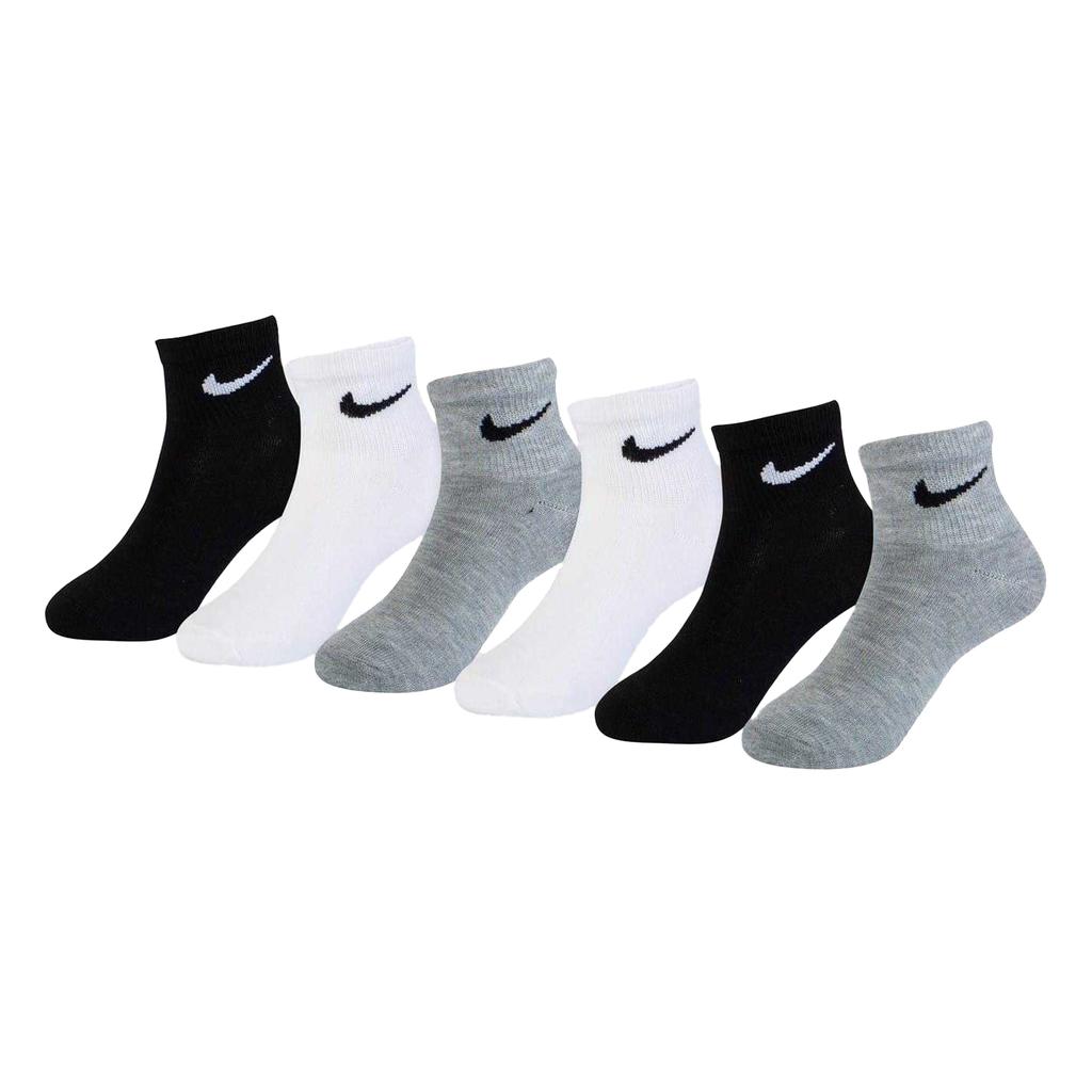 Nike Childrens/Kids Logo Ankle Socks (Pack of 6)