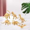Hollow Prehistoric Dinosaur Toy Playset Figures Props Toys Party Favors Collectibles Ages 3+