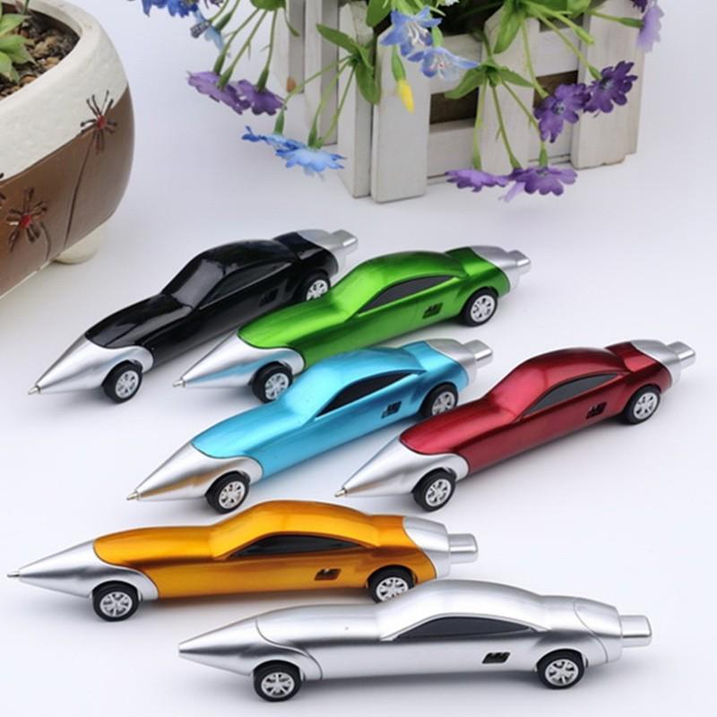 Men's Racing Bus Cartoon Pen Gift Model