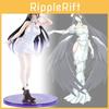 Elegant Overlord Albedo White Knitted Standing Model Figure Pvc Collectible Toy