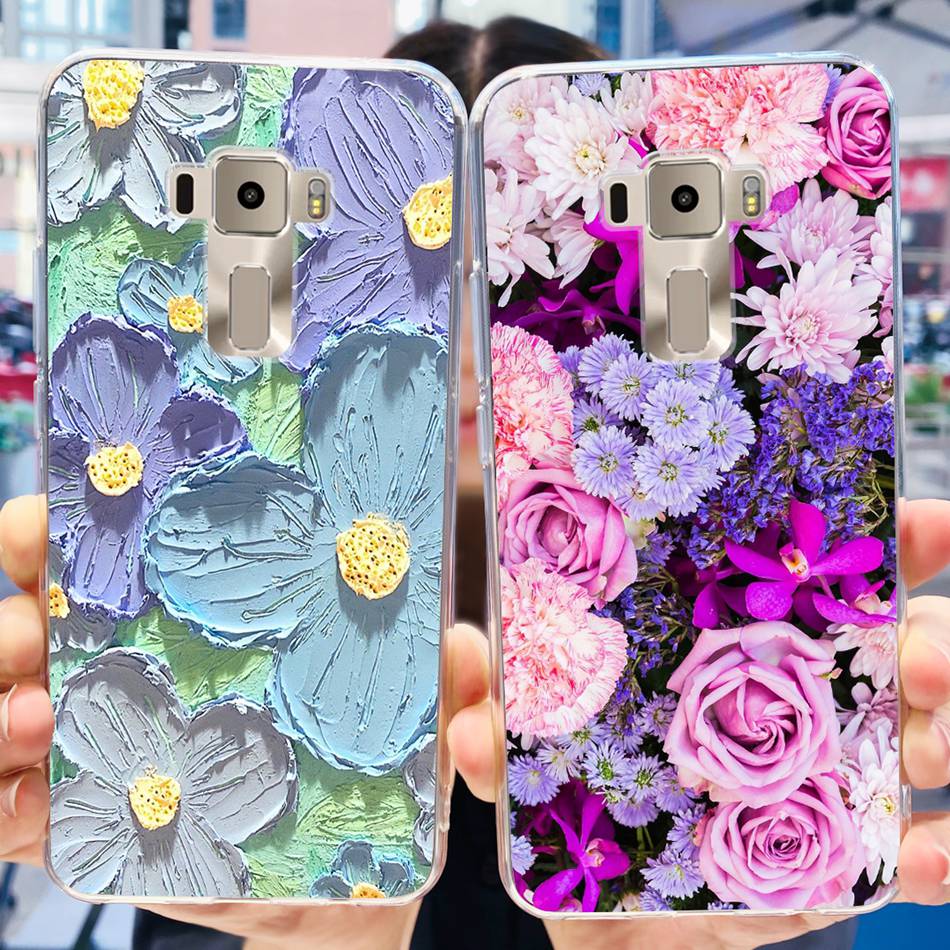 For Asus ZenFone 3 ZE520KL ZA520KL Case Asus ZenFone3 Z017D Z017DA Z017DB 5.2" Fashion Soft Silicone TPU Phone Back Cover