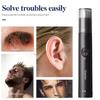 Compact Electric Nose Hair Trimmer For Men And Women With Detachable Washable Heads