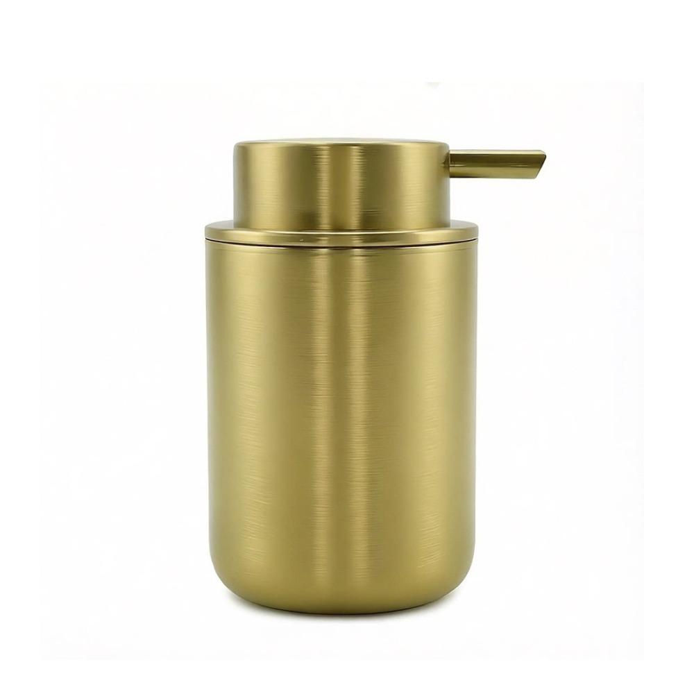 Dispenser per Sapone in Acciaio Inossidabile a Prova di Perdite 160ml Contenitore per Sapone da Piatti Dispenser per Sapone per le Mani Bagno
