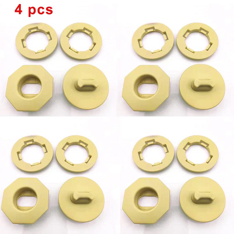 4 szt. Mata podłogowa samochodu klipsy mocujące uniwersalny dwuwarstwowy dywanik podłogowy zacisk mocujący klamra antypoślizgowy dywanik zapięcie akcesoria samochodowe