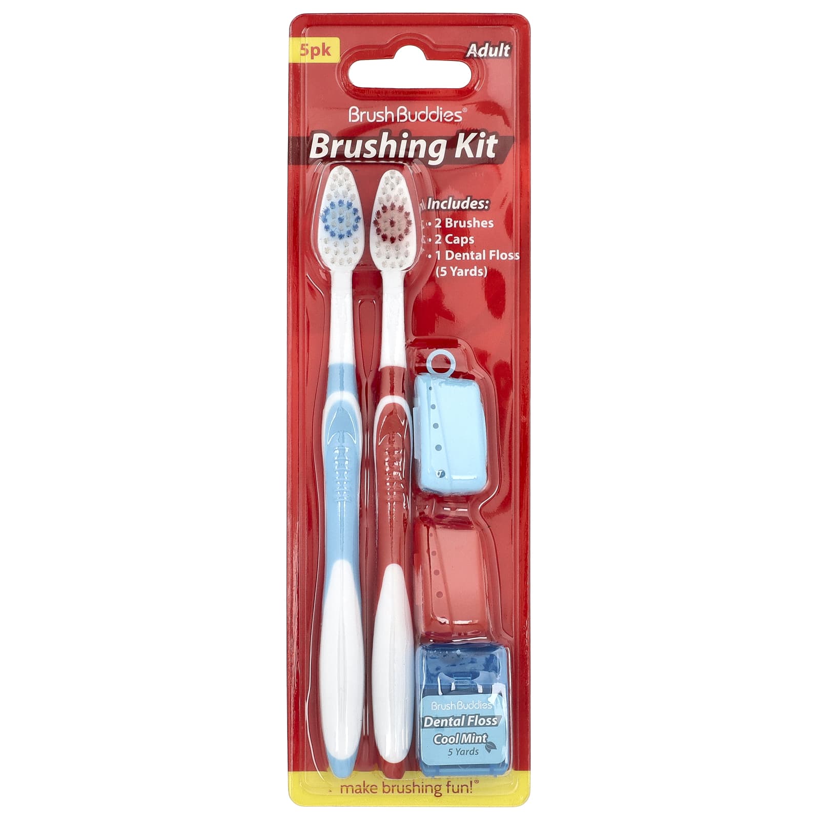 

Smart Care, Toothbrush Kit, Adult, 2 Pack