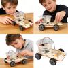 Creative Wood Saltwater Fuel Cell Vehicle Model Set For Childrens Physics Experiments Learning Through Play Wooden Car