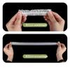 100pcs Disposable Food Cover Plastic Wrap Elastic Food Lids For Fruit Bowls Cups Caps Storage Kitchen Fresh Keeping Saver Bag