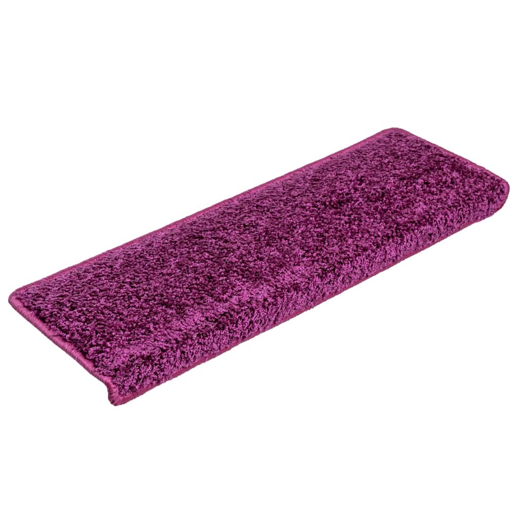 Vidaxl Nakładki Na Schody, 10 Szt., 65X21X4 Cm, Fioletowe