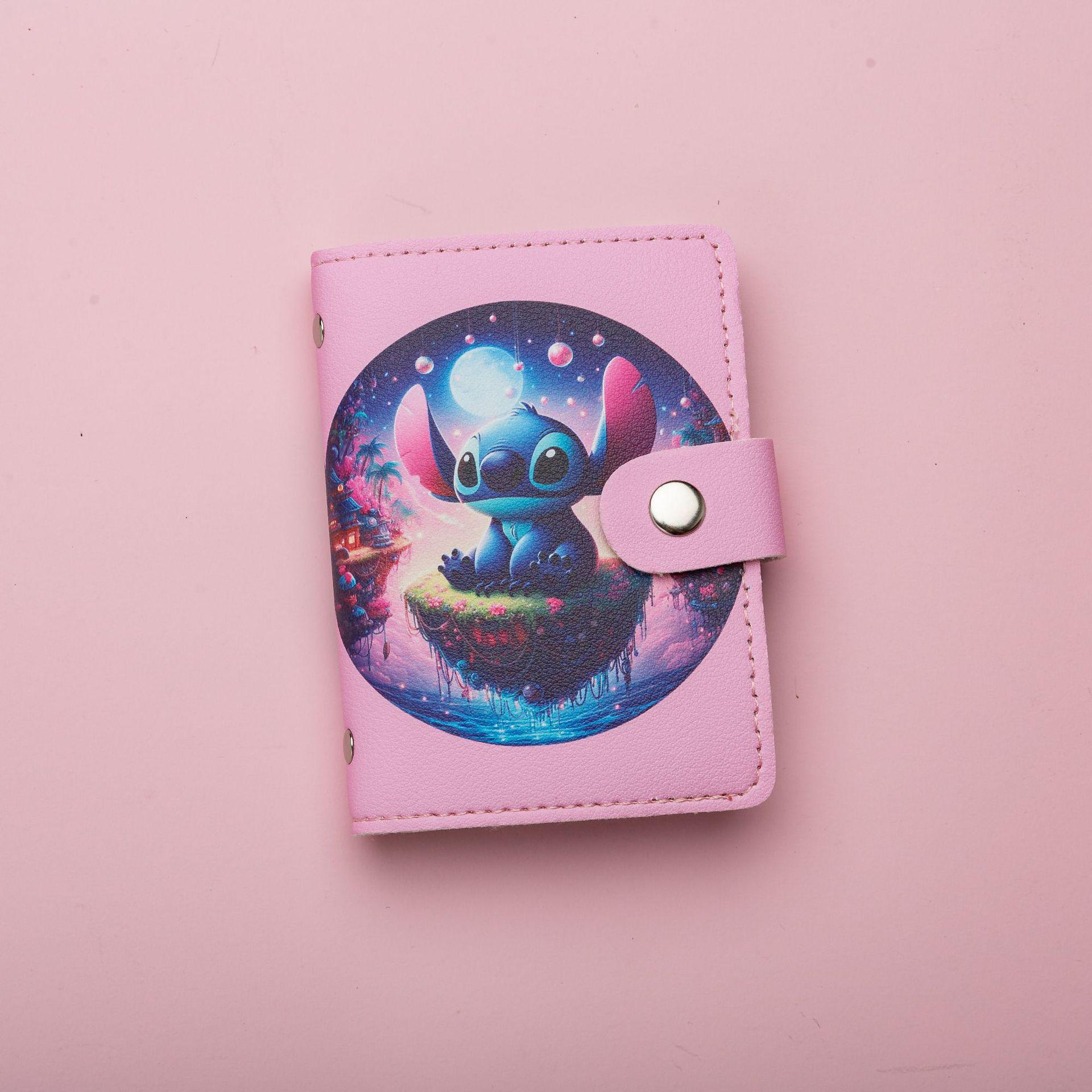 

Stitch Cartoon Women s Multifun ID Card Holder for Kids 11.5*8.5*1.5 cm