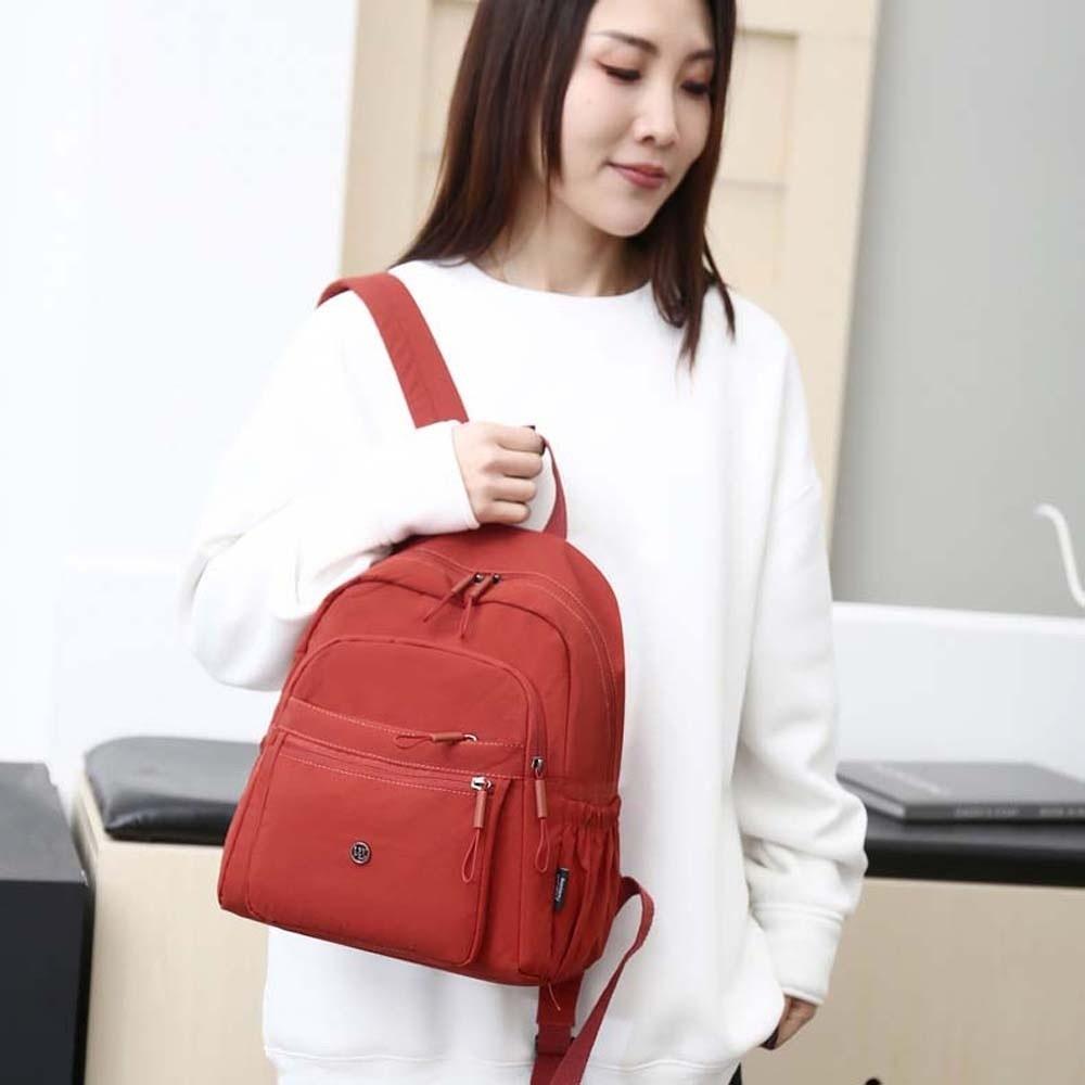 

Japanese Style Casual Daypack Large Capacity Women School Bag Oxford Cloth Backpack Daily світло-фіолетового кольору