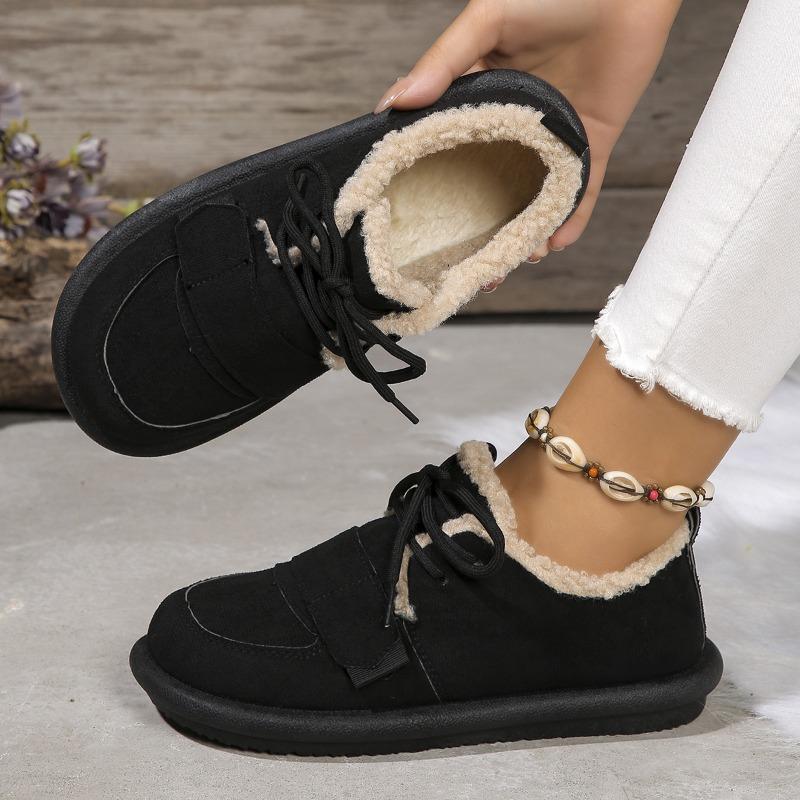 Winter 2025 New Women's Snow Boots Pregnant Women Warm Cotton Shoes Botas Mujer Woman Cowboy Boots Bottes Femmes Boots Suede