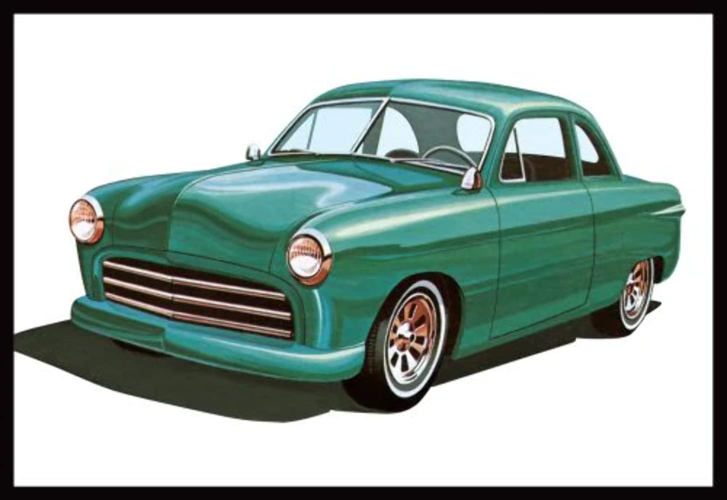 

AMT 1949 Ford Coupe Пластикова модель AMT1359 Колір лиття 1/25 49 er