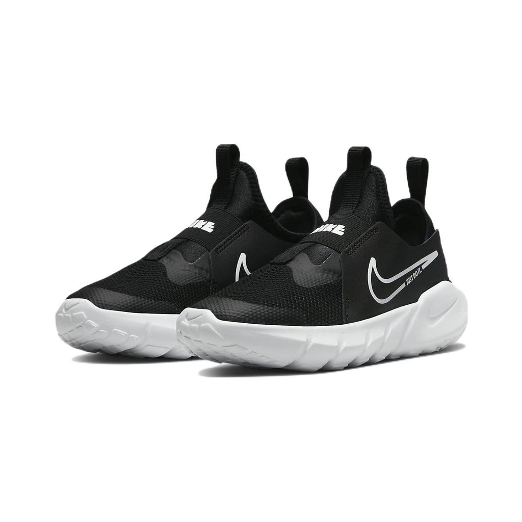 Nové Nike Flex Runner 2 Protiskluzové Odpružení Odolné proti oděru Nízké Běžecké boty Černá Dětské Věk 3 7 let DJ6040-002