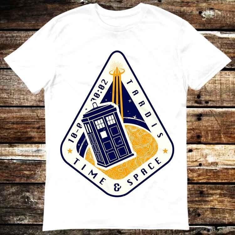 Doctor Who Tardis Time & Space Machine Box T Shirt 6315 Unisex T-Shirt XXXXL