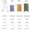 OIWAS Large Capacity Travel Suitcase