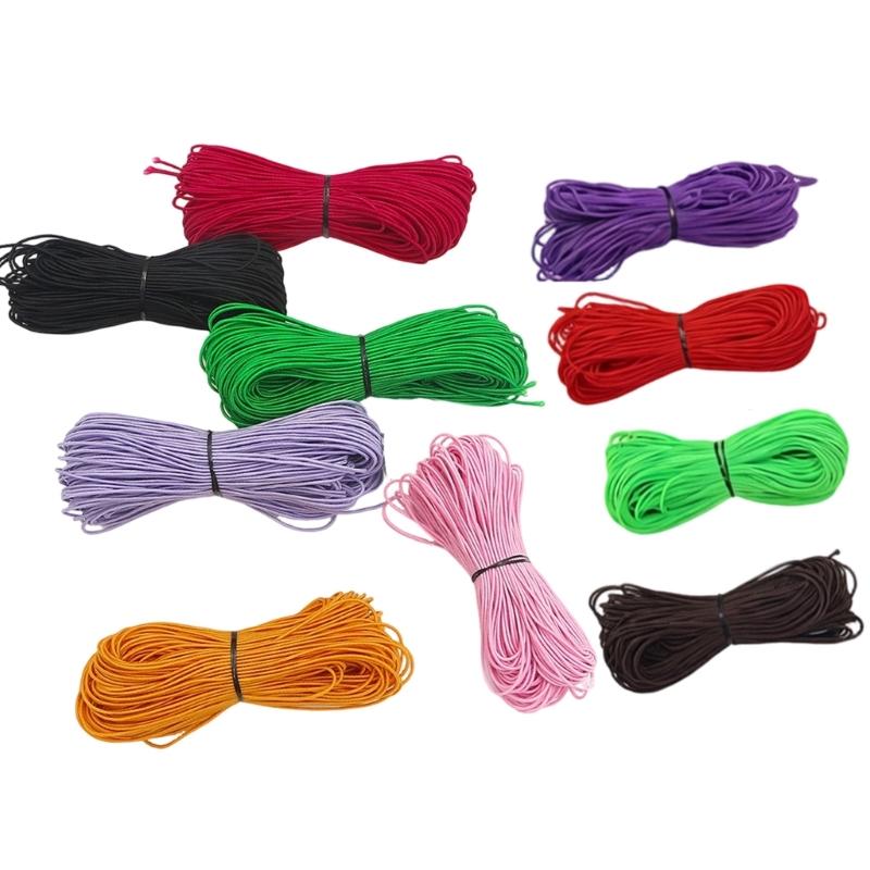 25 Meter 1mm Stretchy Beading Cord Smooth Elastic Thread For Handmade Necklace And Bracelet Accessories