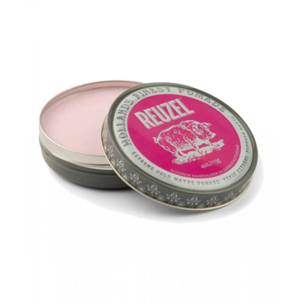 Reuzel Bcrf Pink Extreme Hold Mat Pomade 113g NONE