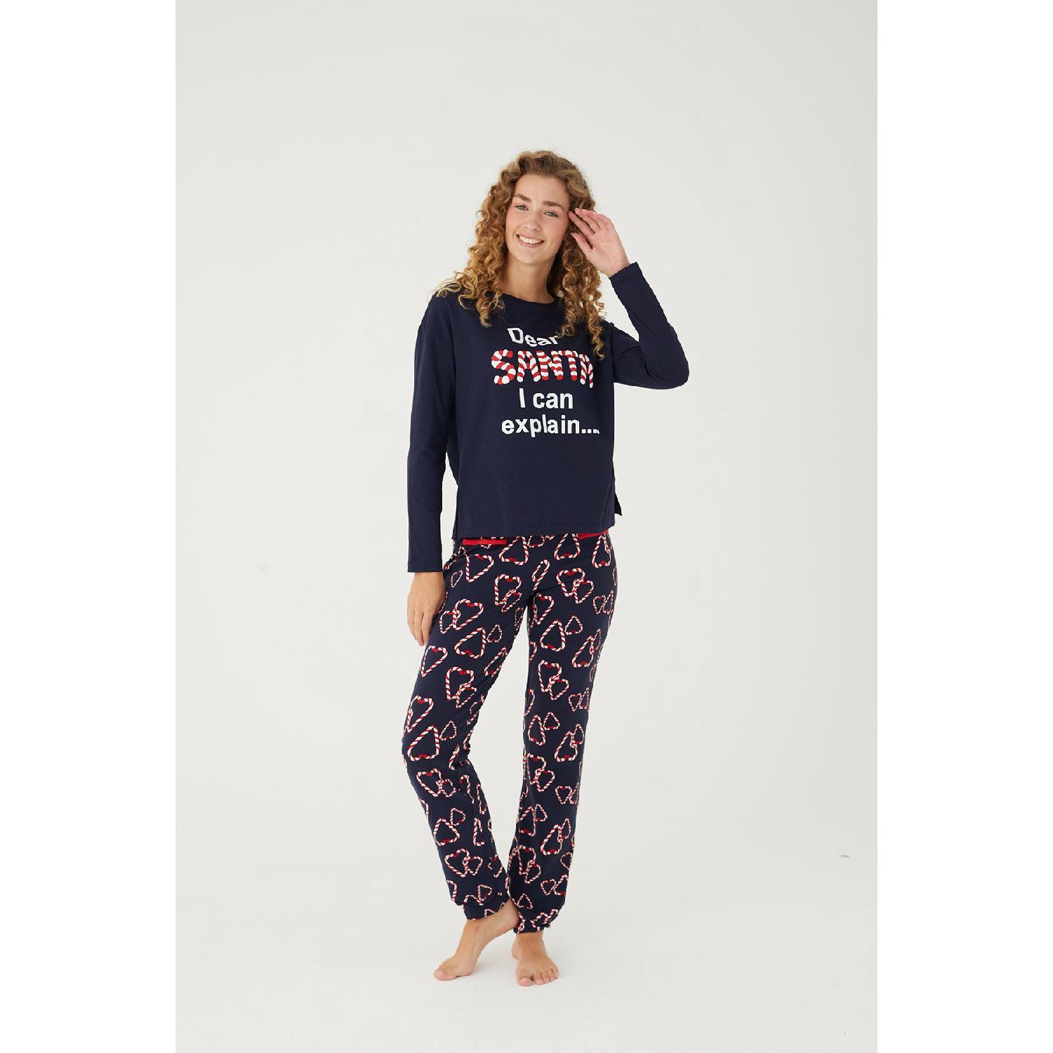 

Pajama Set S Темно-синій