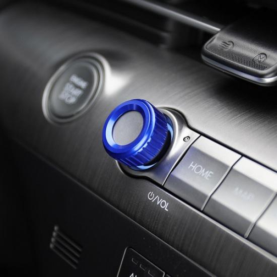 Aluminum Air Conditioner Switch Knob Cover For Hyundai Kona 24 2025 Accessories