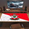 Southampton fc Logo Color Mouse Pad Large Gaming Table Cushion Non-slip Laptop Tablet Big Mousepad XXL Mat Mini PC Playmat With Lock edge