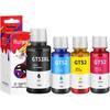 Huiwei GT52 GT53XL Compatible Refill Ink for HP Tank Printers