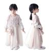 Chinese Style Girls’ Tang Suit Hanfu Costume for School Performances