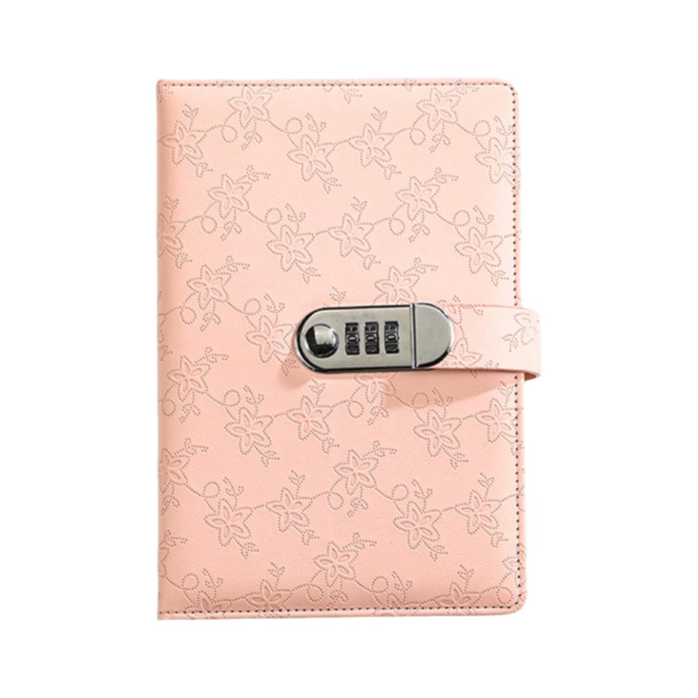 200 Pages Retro Password Book with Lock A5 Diary Notebook  Office School Supplies