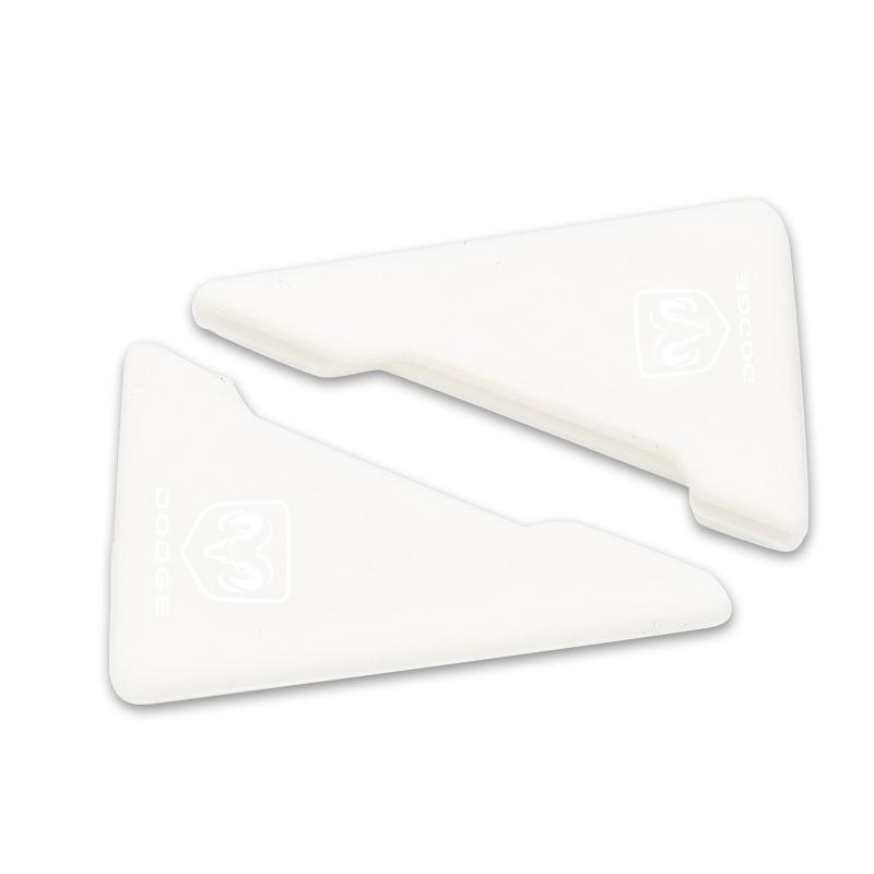 2Pcs Car Door Corner Silicone Protective Anti-Collision Cover for Dodge Caliber Ram 1500 Stratus Dart Caravan Charger Grand Caravan Journey