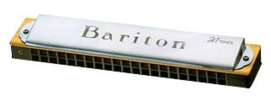 

Double note harmonica 1821 [TOMBO] (21 holes) [Baritone harmonica] C# (C-sharp major)