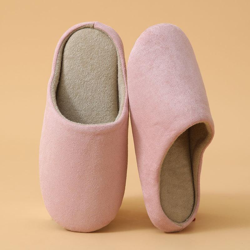 Geräuschlose Sohle Hausschuhe Indoor Hausschuhe Rutschfest Weich Bequem Home Office Schuhe Neutral Winter Bequem Atmungsaktiv Schuhe