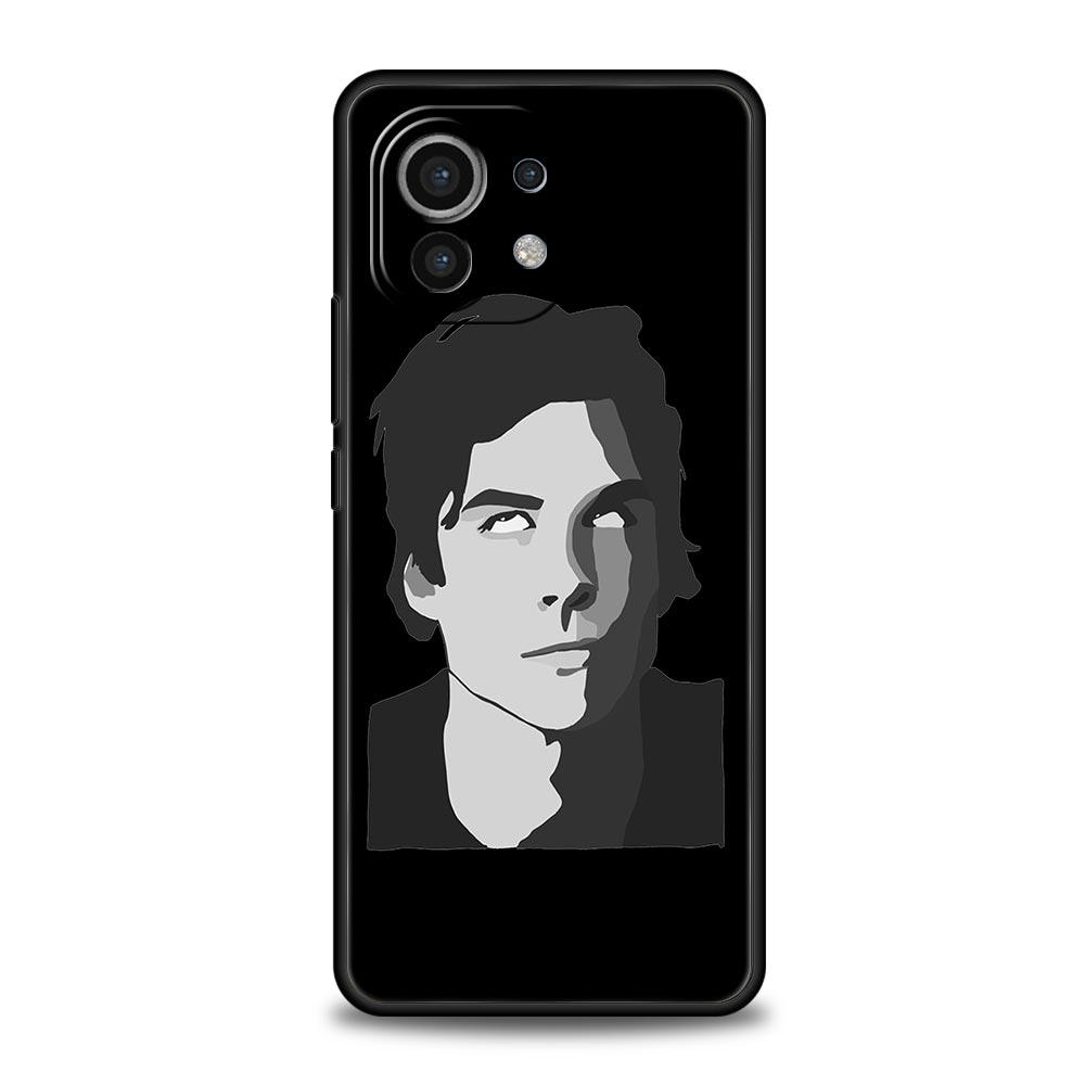 Phone Case For Xiaomi Mi 15 14 13 12 11 Lite 14T 13T 12T 11T Pro Poco X6 X5 M3 X3 Pro F5 F4 Cover The Vampire Diaries Damon