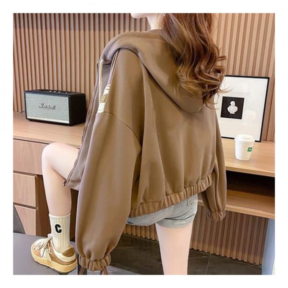 Navava Men Nc175 Casual Line Point Long Sleeve Hoodie Jacket
