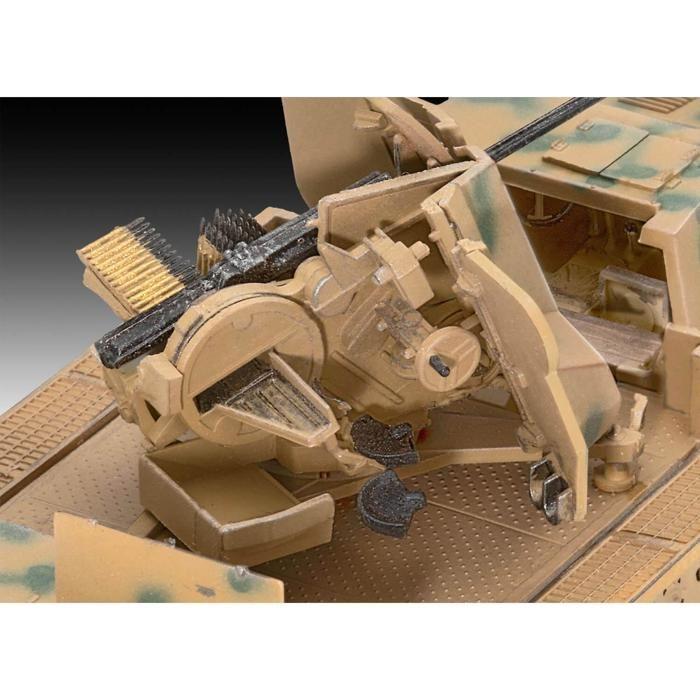 Maquette Véhicule Militaire : sWS Mit Flak-Aufbau Als Sfl. Mit 3,7cm Flak 43