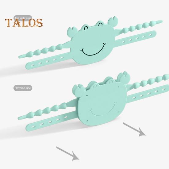 Door Silencer Noise Reduced Quiet Door Closing Cushion with Elastic Strap Door Latch Cover for Light Sleepers Toddler Safety