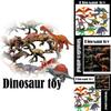 Solid Dinosaur Model Toy For Kids Ideal For Home Decor And Imaginative Play