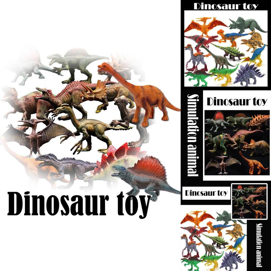 Solid Dinosaur Model Toy For Kids Ideal For Home Decor And Imaginative Play