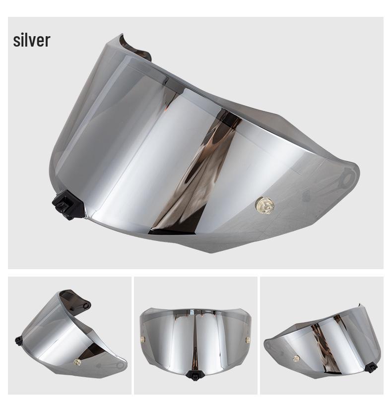 R2R/R2RPRO Motorcycle Helmet Visor - Sun Protection & Safety Accessory