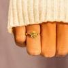 Anillo de Lujo de Plata de Ley S925 con Flor de Rosa para Mujer - Elegante Estilo Europeo