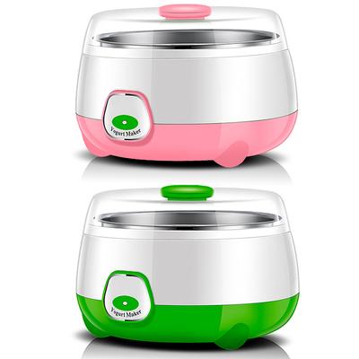 1L  Maker with Stainless Steel Container Greek Yogurt Maker Machine Automatic Yogurt Maker for Yogurt Natto Rice Wine AVE