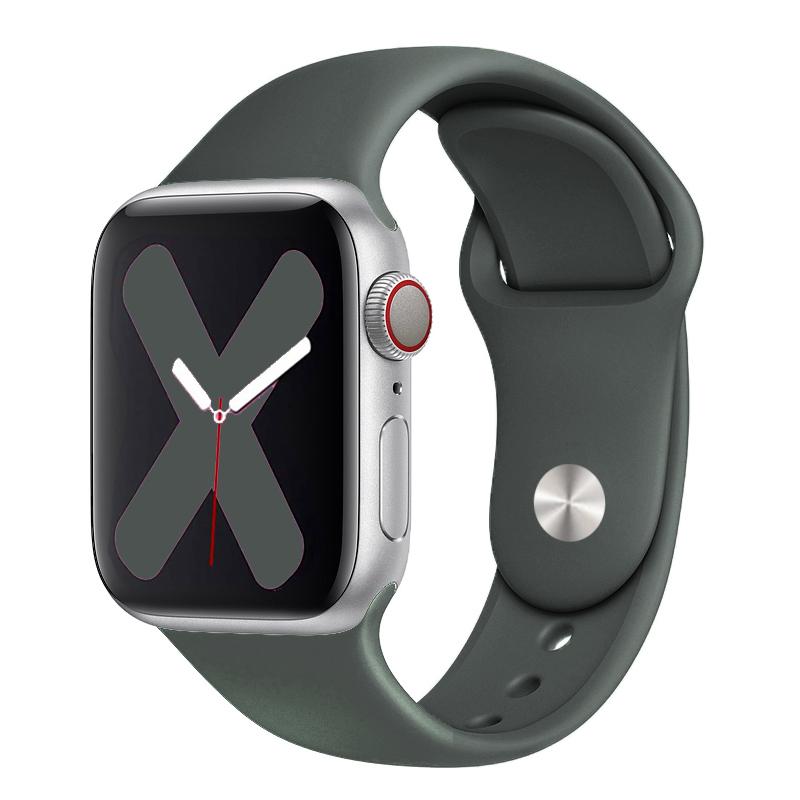 Strap For Apple Watch bands 44mm 45mm 40mm 41mm 42mm 46mm Sport Silicone correa smartwatch Bracelet iWatch Series 10 9 8 11 SE 3