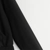 Women's Casual Zip Up Hooded Sweatshirt with Drawstring and Pocket Solid Color Top