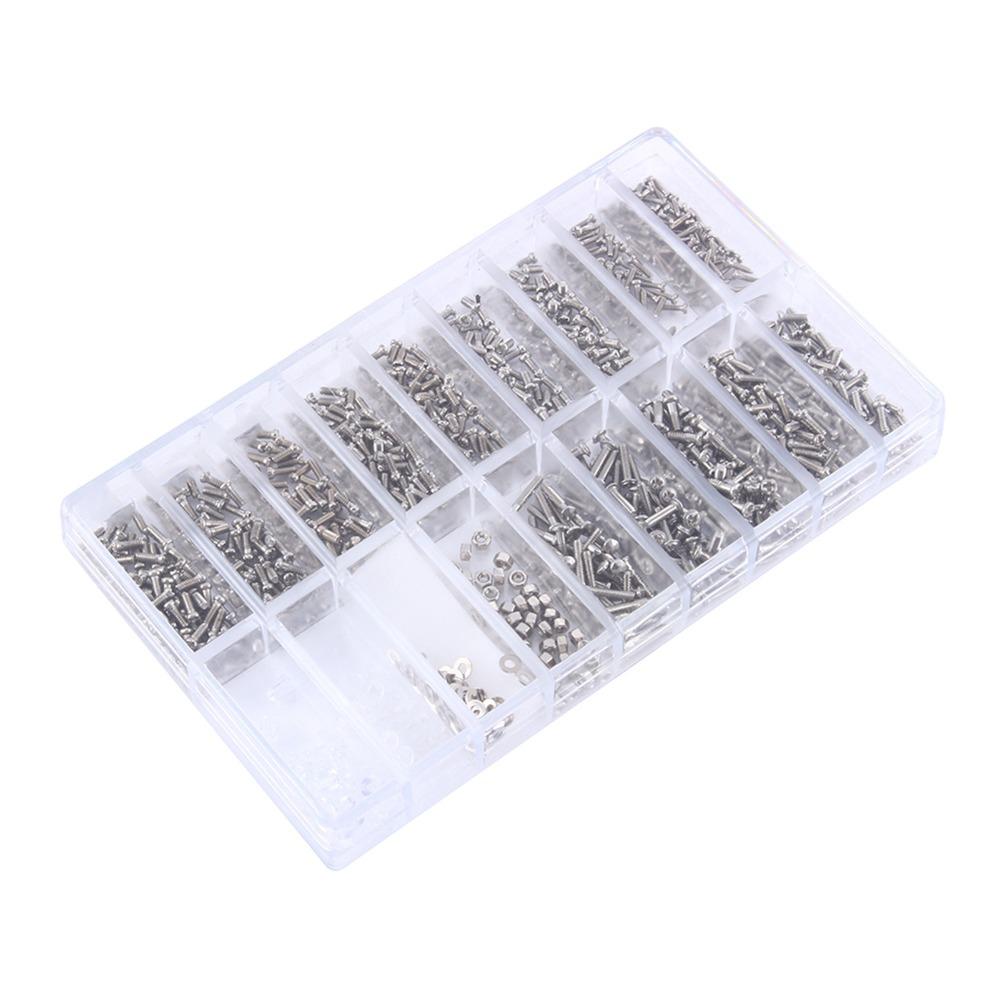Stainless Steel Eyeglass Screws Repair Kit Small Tiny Screws Watch Screws Repair Kit Small Screw Assortment Watch Repair