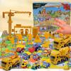 Advent Calendar With 24 Pull Back Cars  Countdown Calendar For Kids, Featuring Construction Vehicles & Traffic Signs, For Boys & Girls(24PC)