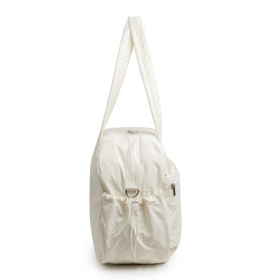 Travel Bag with Large Waterproof PVC Pocket for Wet And Dry Separation Storage Gym Bag with Handle And Shoulder Strap 5 Exterior Pockets Carry-on Bag
