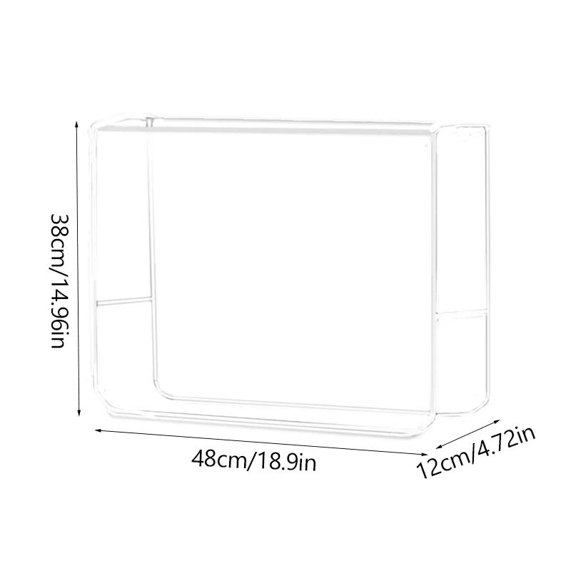

1 шт. Салонне крісло краси Захист спинки Пластиковий ПВХ Прозорий Водонепроникний Захист спинки перукарського крісла Перукарське стайлінгове Барбершоп