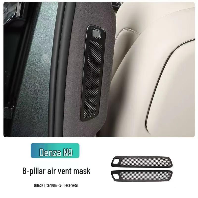 Stainless Steel Dustproof Cover for Denza N9 Instrument Panel & Center Console